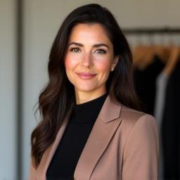 Professional portrait of Giovanna Rossi, the Boutique Manager